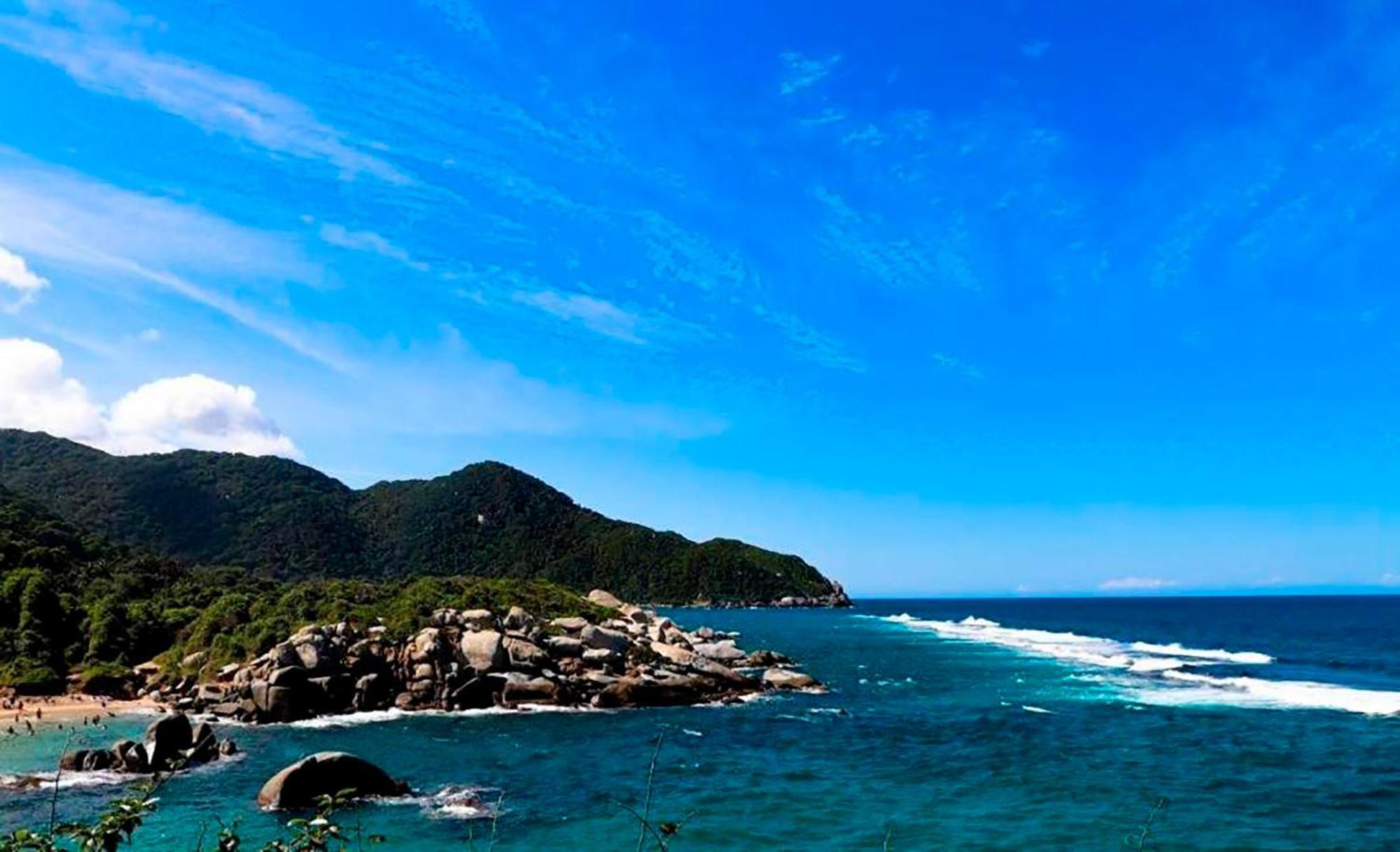 Hostal Mirador Dentro Del Parque Tayrona El Zaino Exterior foto