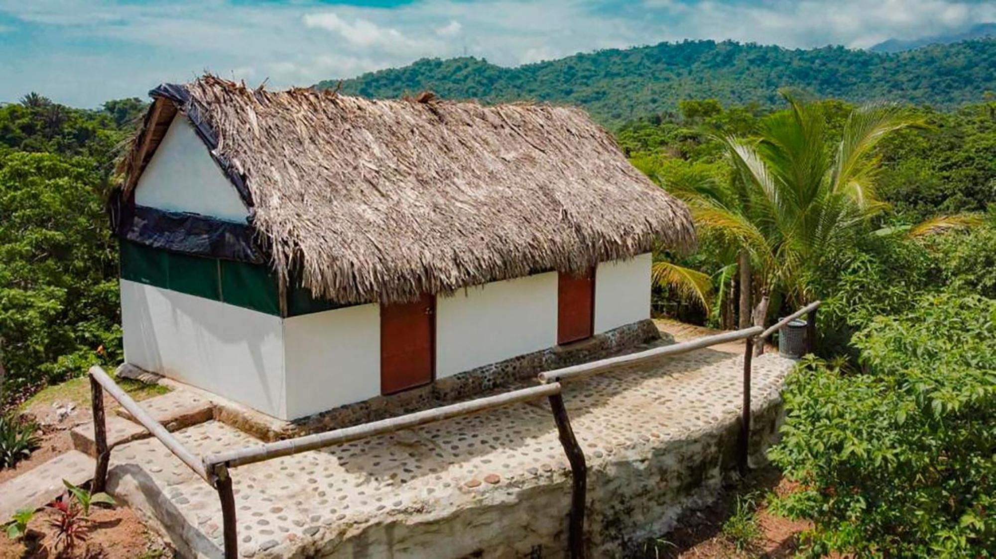 Hostal Mirador Dentro Del Parque Tayrona El Zaino Exterior foto